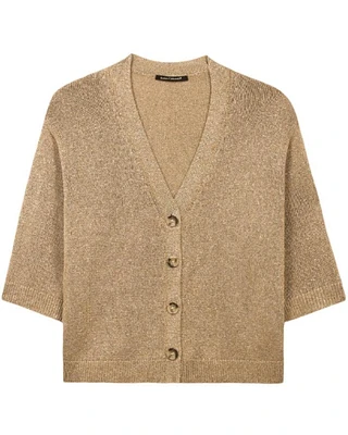 Luisa Cerano Lurex Cardigan