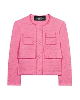 Luisa Cerano Tweed Look Jacket