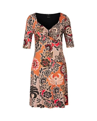 Marc Cain Empire Line Short Dress