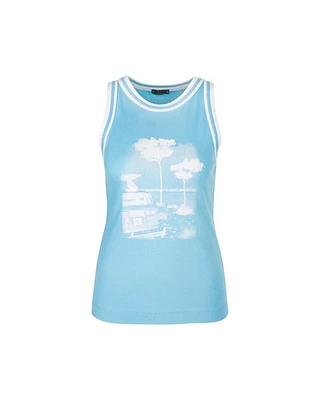 Marc Cain Photo Print Tank Top