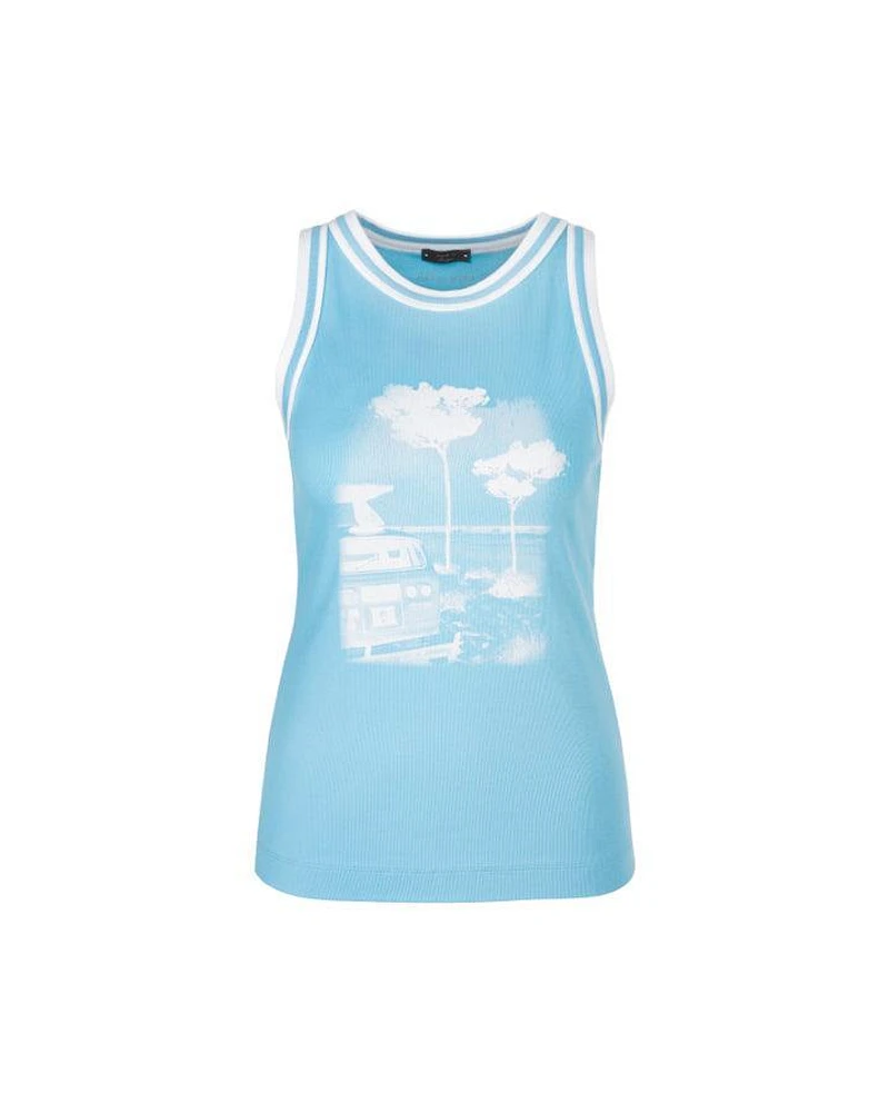 Marc Cain Photo Print Tank Top