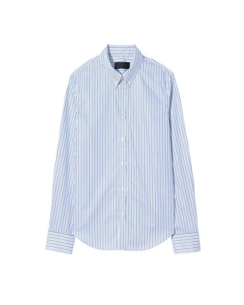 Nili Lotan Dyllan Shrunken Stripe Shirt