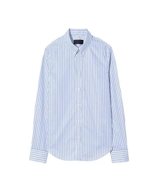 Nili Lotan Dyllan Shrunken Stripe Shirt