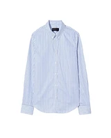 Nili Lotan Dyllan Shrunken Stripe Shirt
