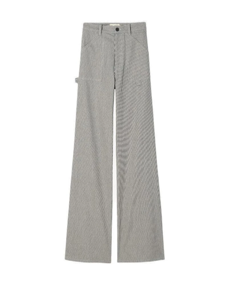 Nili Lotan Black Stripe Jeans