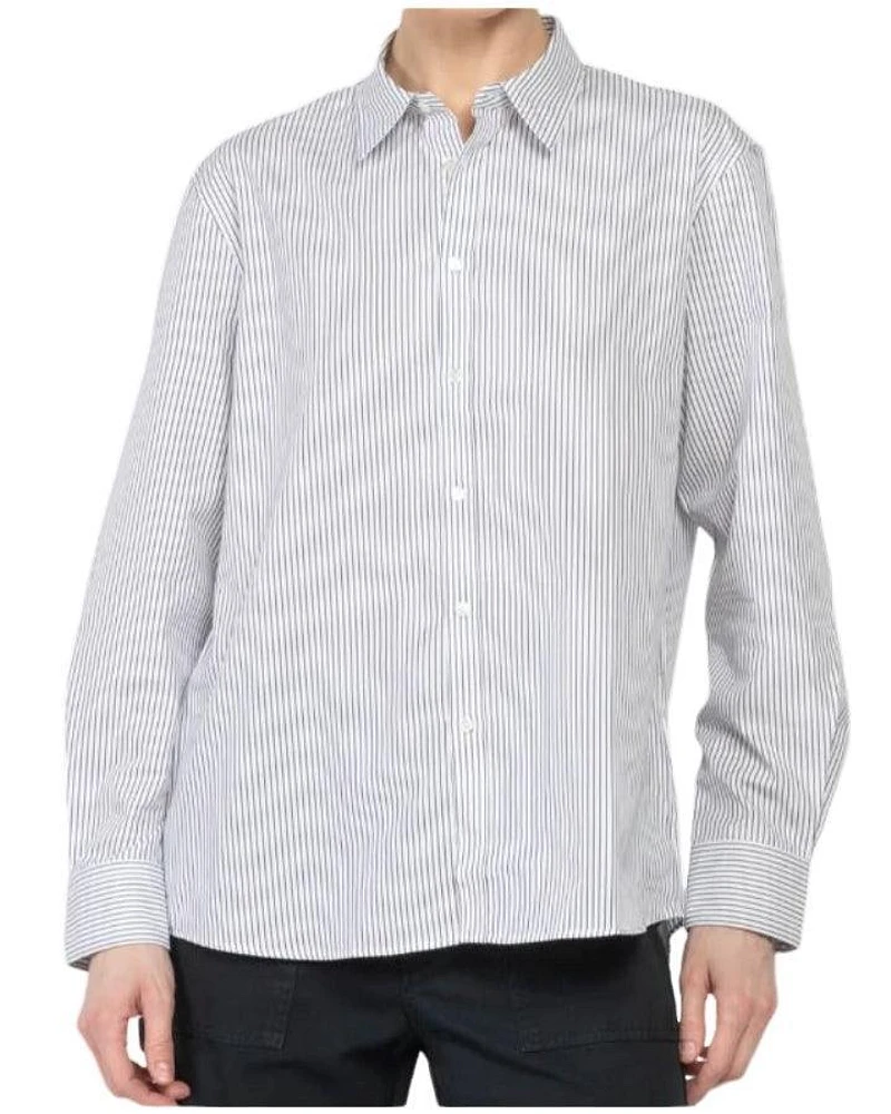 Nili Lotan Raphael Thin Stripe Shirt
