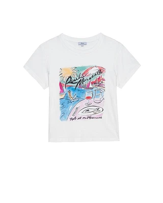 Rails Marseilles Print Cotton Tee