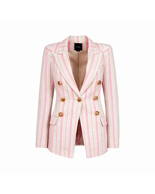 Smythe Not A DB Pagoda Blazer Stone Rose