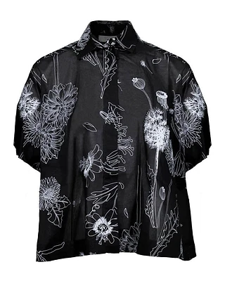 Tonet Floral Print Blouse
