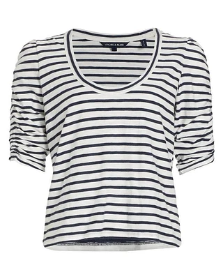 Veronica Beard Netto Stripe Tee