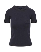 Veronica Beard Pruitt Logo Tee