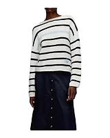 Veronica Beard Rori Stripe Sweater