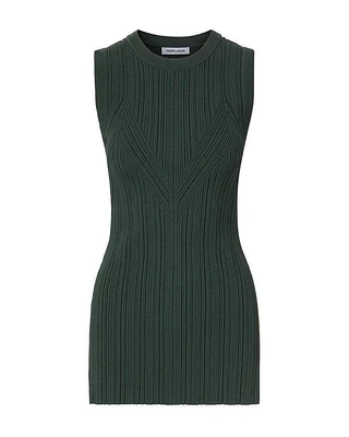 Veronica Beard Semma Ribbed Tank
