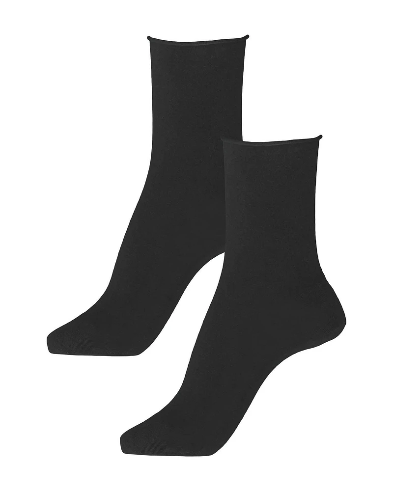 Velvet Cotton Ankle Socks