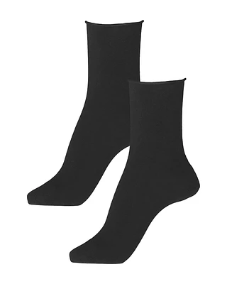 Velvet Cotton Ankle Socks