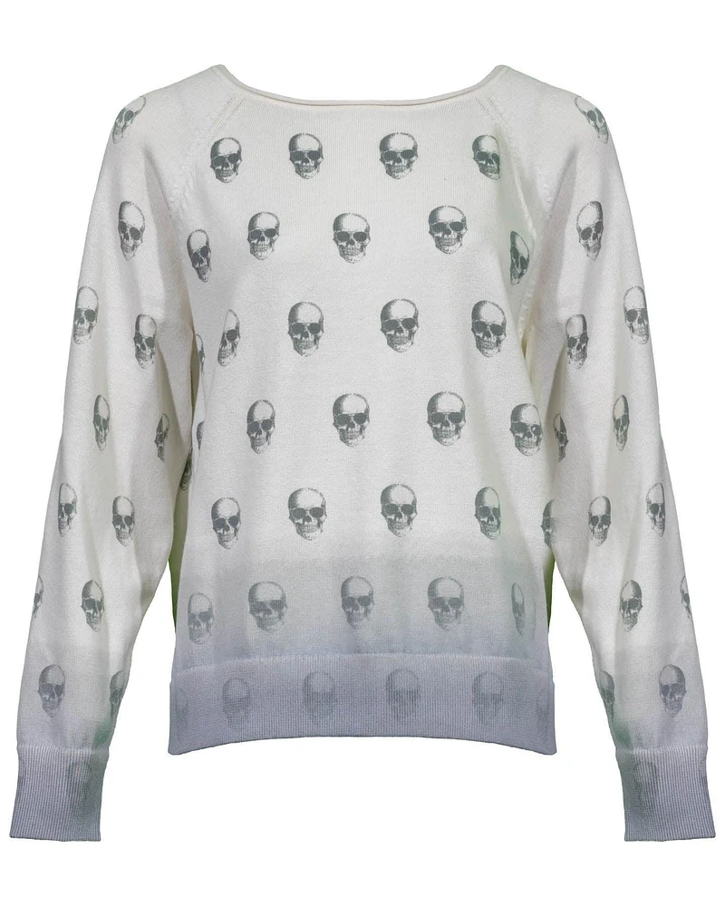 Indie Skull Print Knit