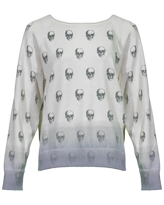 Indie Skull Print Knit