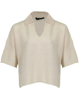Kathleen Crop Cashmere Pullover