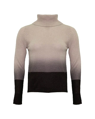 Lucia Cashmere Turtleneck Pullover