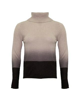 Lucia Cashmere Turtleneck Pullover
