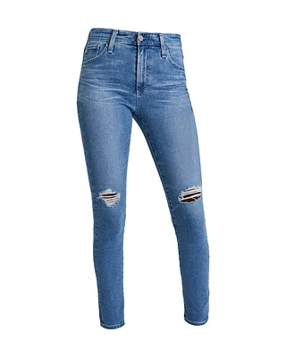 Farah Skinny Ankle Rip Jeans