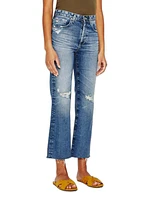 AG Jeans Kinsley High Rise Crop Flared