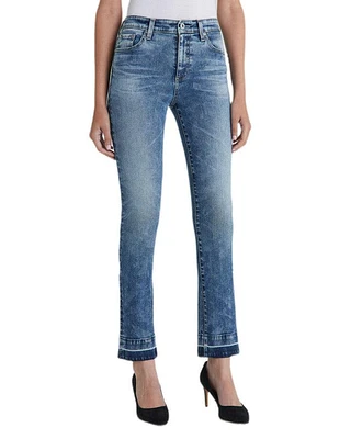 Mari Hi-Rise Slim Straight Ankle Jean