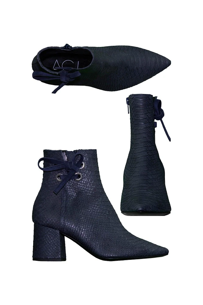 Cavan Snakeskin Print Boot