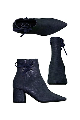 Cavan Snakeskin Print Boot