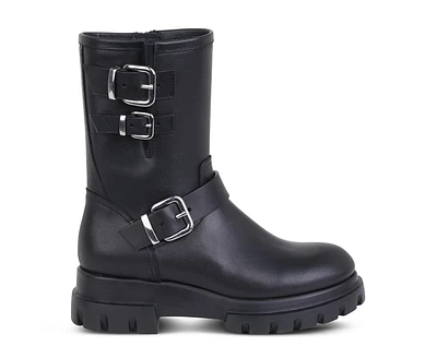 Chunky Biker Boot