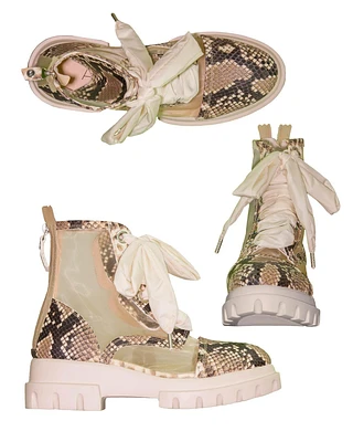 Voile Combat Boot Snakeskin