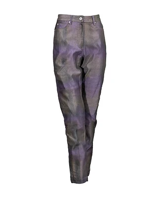 Ladia Glazed Print Jeans