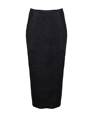 Solin Wool Pencil Skirt