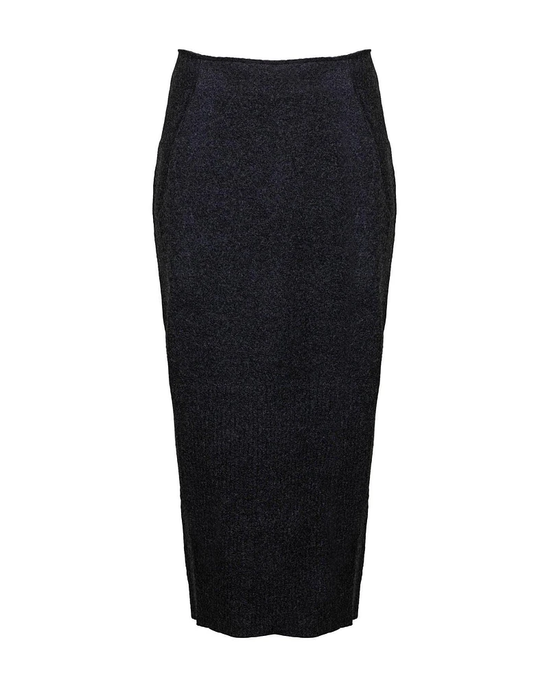 Solin Wool Pencil Skirt