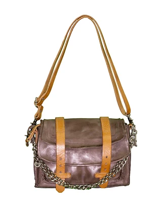 Satchel Chain Detail Handbag