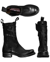 Stretch Panel Ankle Boot