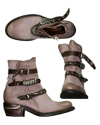 Three Strap Ankle Boot