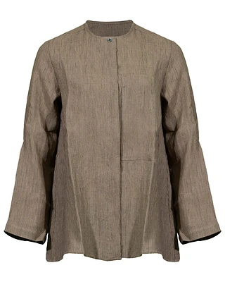 Breton Liam Linen Shacket