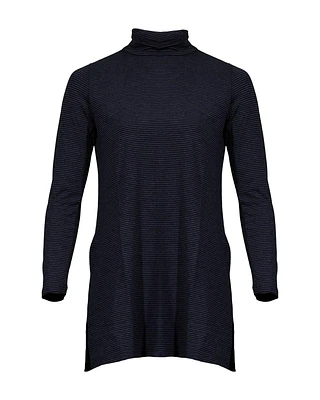 Lexi Mini Stripe Turtleneck Tunic