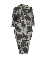 Tosca Globe Print Dress