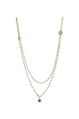 Be Exquisite Necklace White Pearl