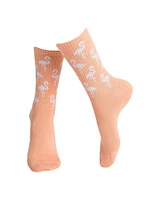 Flamingo Ribbed Socks