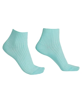 Ribbed Cotton Ankle Socks