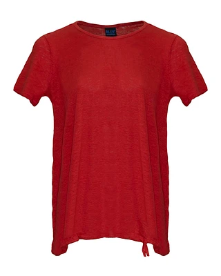 Linen T-Shirt True Red