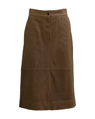 Sepamal Leather Skirt