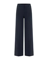 Cambio Amelie Drapey Straight Leg Pant
