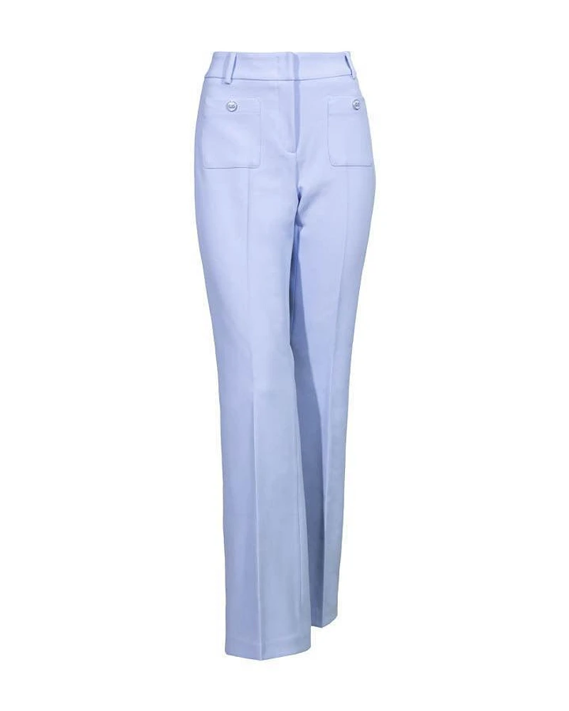 CAMBIO CAI/PNT/FAWN PATCH POCKET WIDE LEG PANT