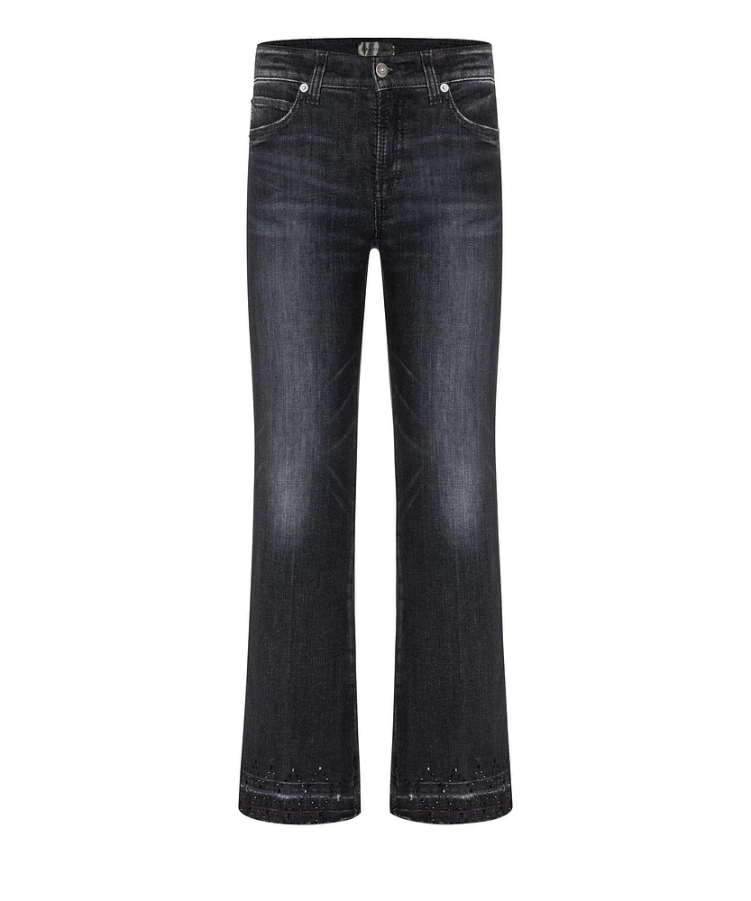 Cambio Francesca Hem Detail Pants