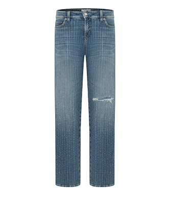 Cambio Paris Crystal Stripe Jeans