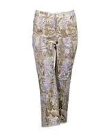 Cambio Paris Easy Kick Print Jeans